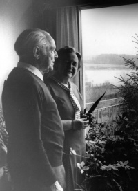 Klara og Wilhelm Dupont 1970.